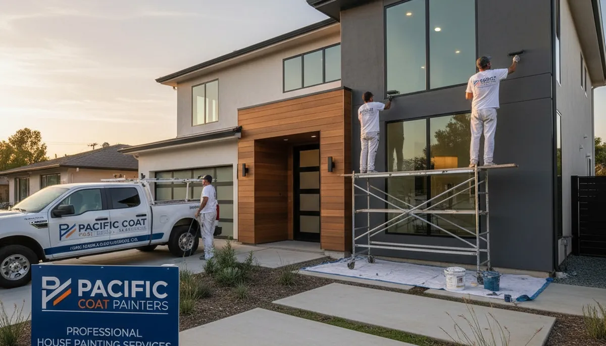 Professional house painting service in Anaheim, CA for exterior and interior home painting